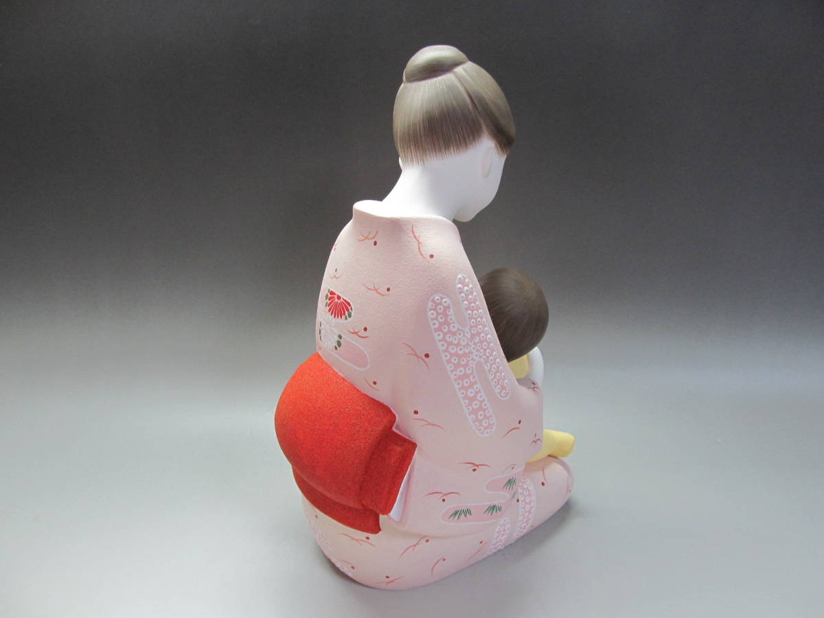 松尾文夫 博多人形 文夫の「母と子」① | 松尾吉将 博多人形工房