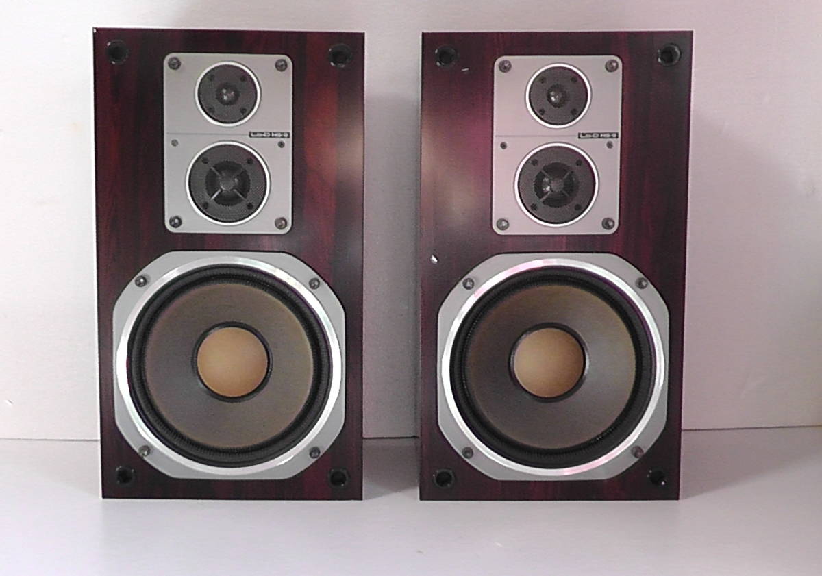 Yahoo!オークション - 希少 HITACH Lo-D HS-3 3 Way スピーカー 2本