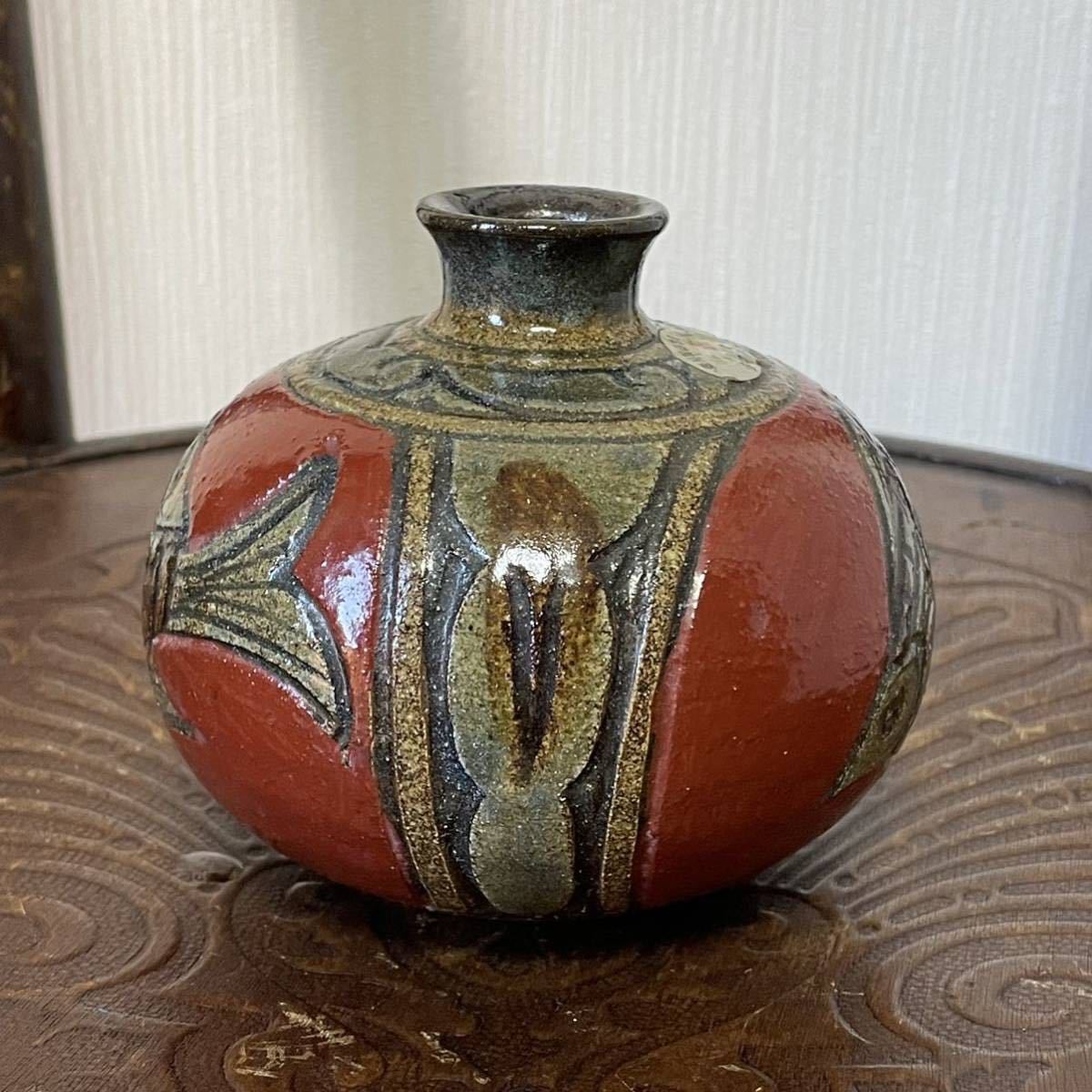 陶芸家 作家物 作者不明 焼締 やきもの 盃 ぐい呑 小碗 箱無し 沖縄