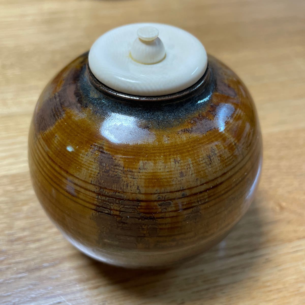 斑紋点天目壺』『斑紋点天目壺』石垣島港骨董店【宗陵】八重山☆詳細