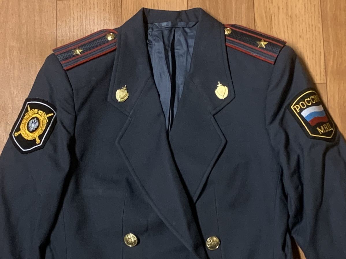 ロシア軍 実物 ロシア内務省 交通警察 ДПС 蛍光ベスト 48-50/3-4