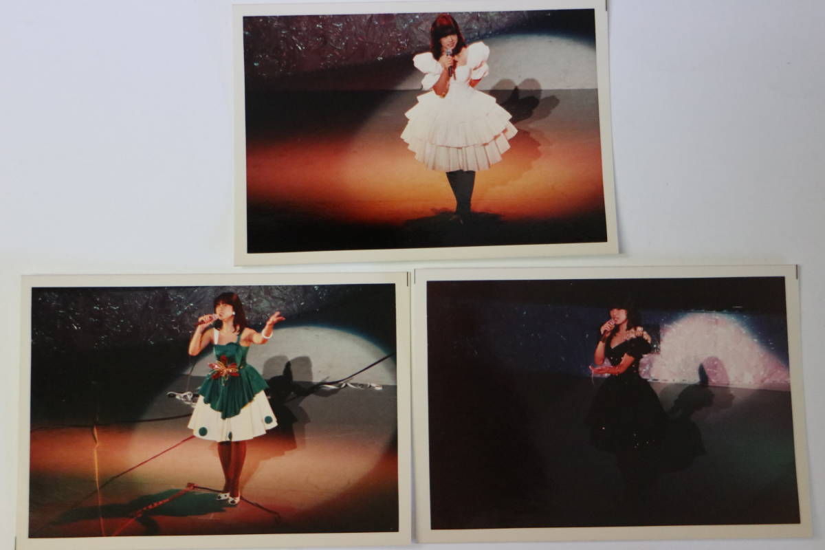 激レア中森明菜生写真E判当時物CANDY BEARショップ