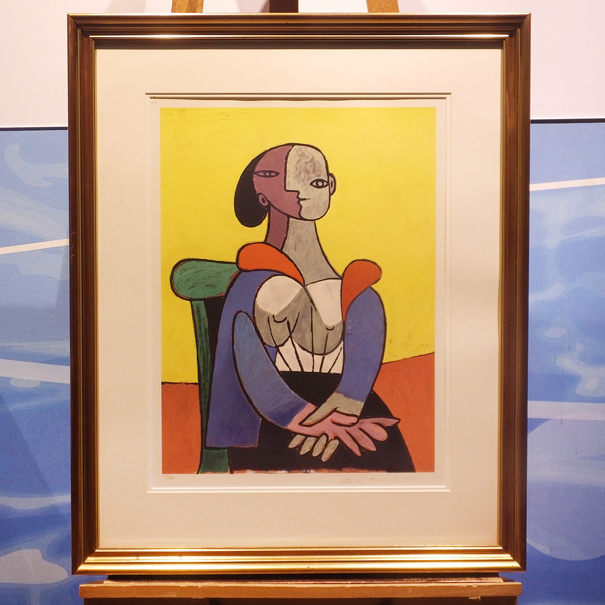 送料無料パブロ・ピカソ『母性』 リトグラフ EDITIONS COMBAT 送料無料