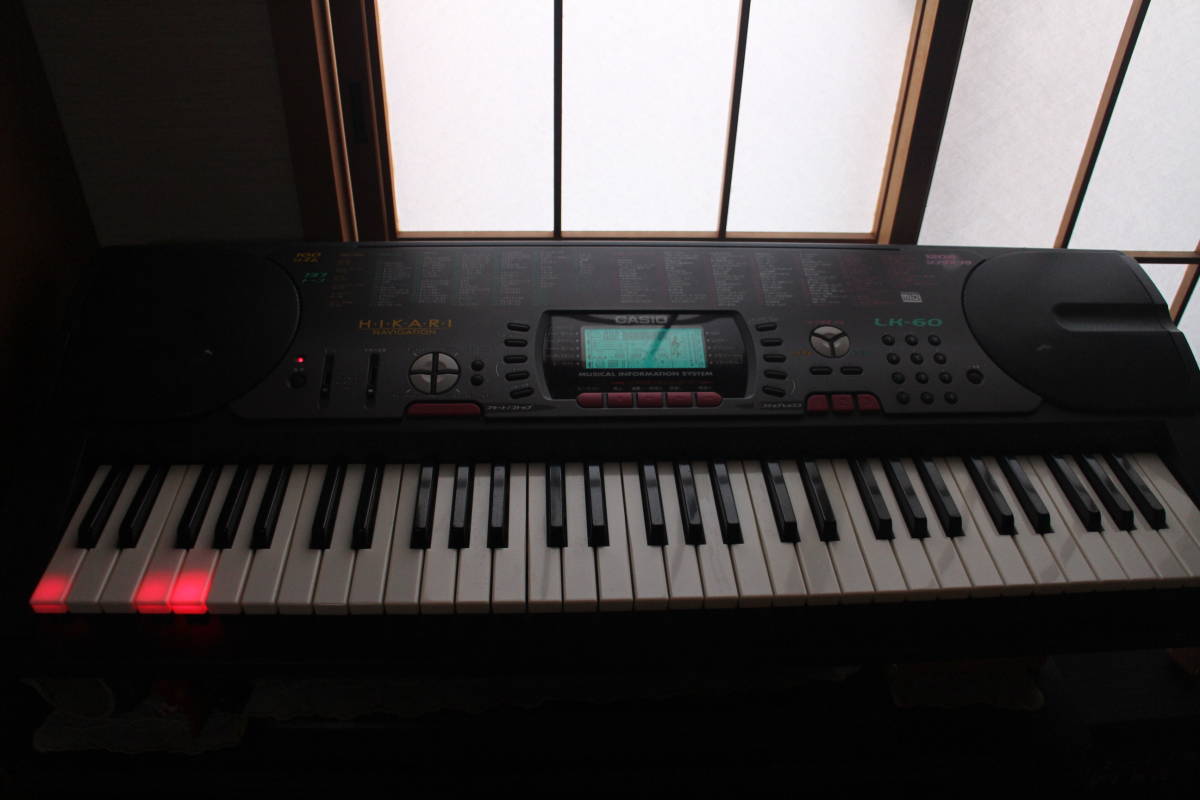 Yahoo!オークション - CASIO カシオ LK-60 光ナビゲーション 電子キー