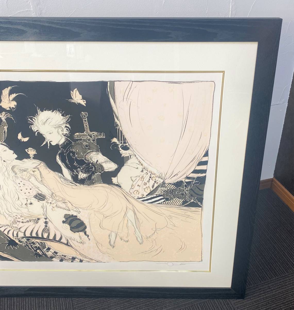 天野喜孝 伝説 リトグラフ 超レア 絵画