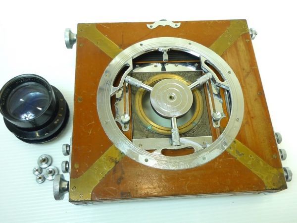 博物館級 激レア 年代物 OKUHARA CAMERA オクハラカメラ 蛇腹 木製