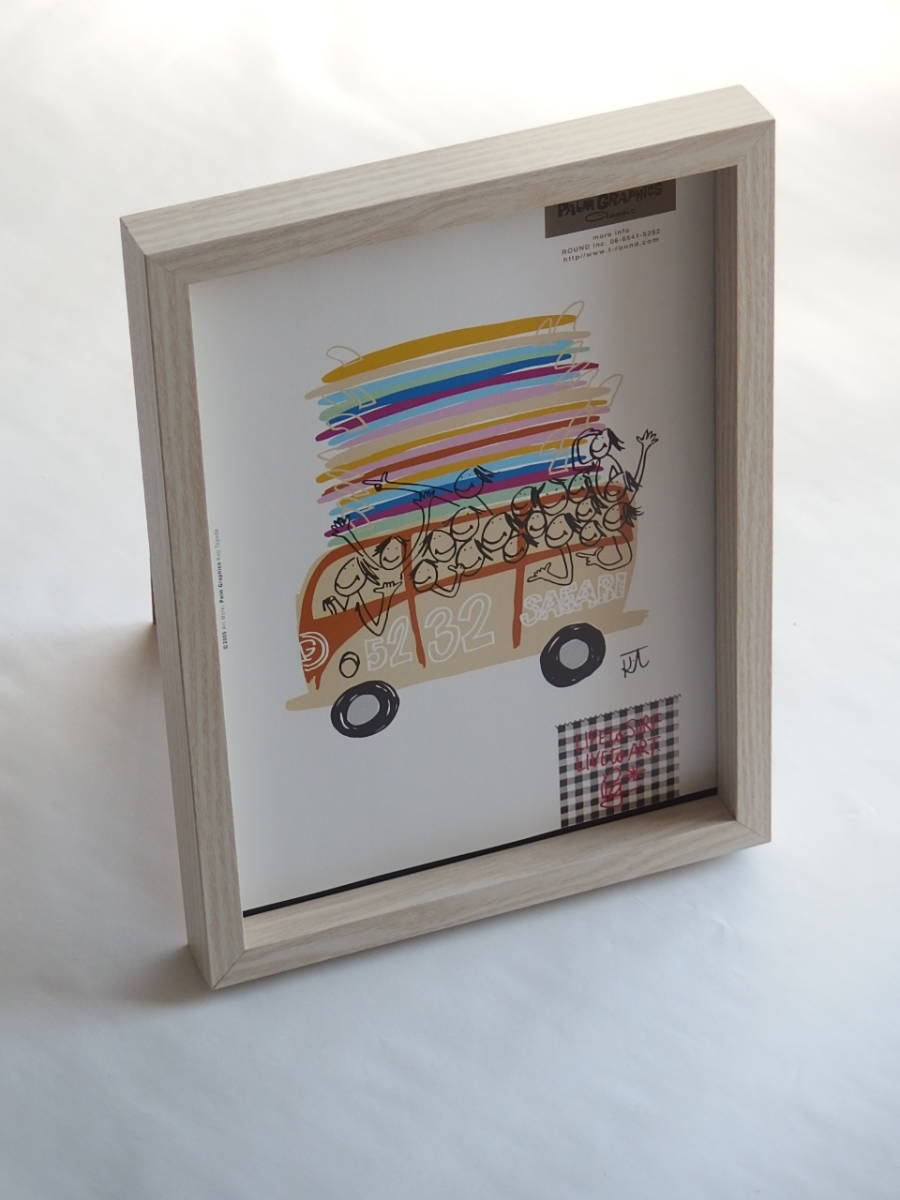 豊田弘治 サイン入り palm graphics ポスター 豊田弘治 サイン入り