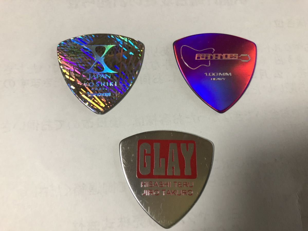 GLAY TAKURO ギターピック