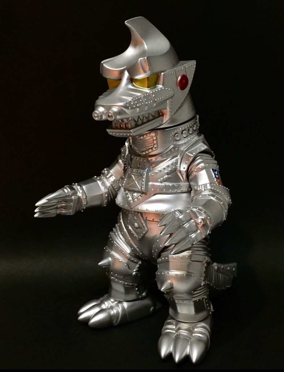 KAIJIN × One up. メカゴジラ MK-2 パープル 紫 ソフビ KAIJIN × One
