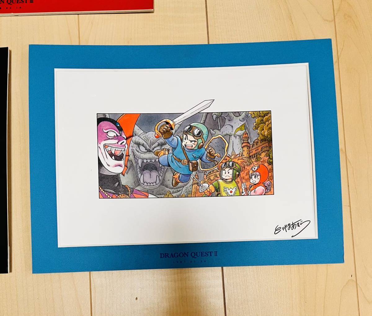 鳥山明 ドラゴンクエスト ドラクエ Ⅰ・Ⅱ・Ⅲ 30周年記念 複製原稿