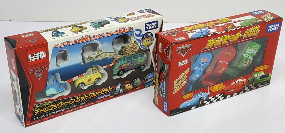 カーズ•トミカ チームマックィーン ピットクルーセット カーズ•トミカ