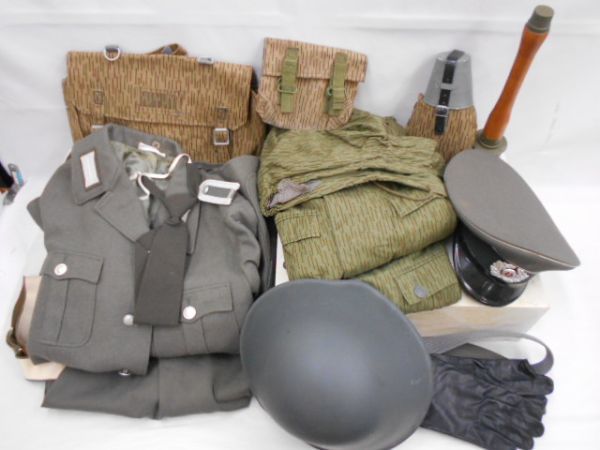 東ドイツ軍 装備品セット 部品1個欠落品 良い 東ドイツ軍 装備品セット