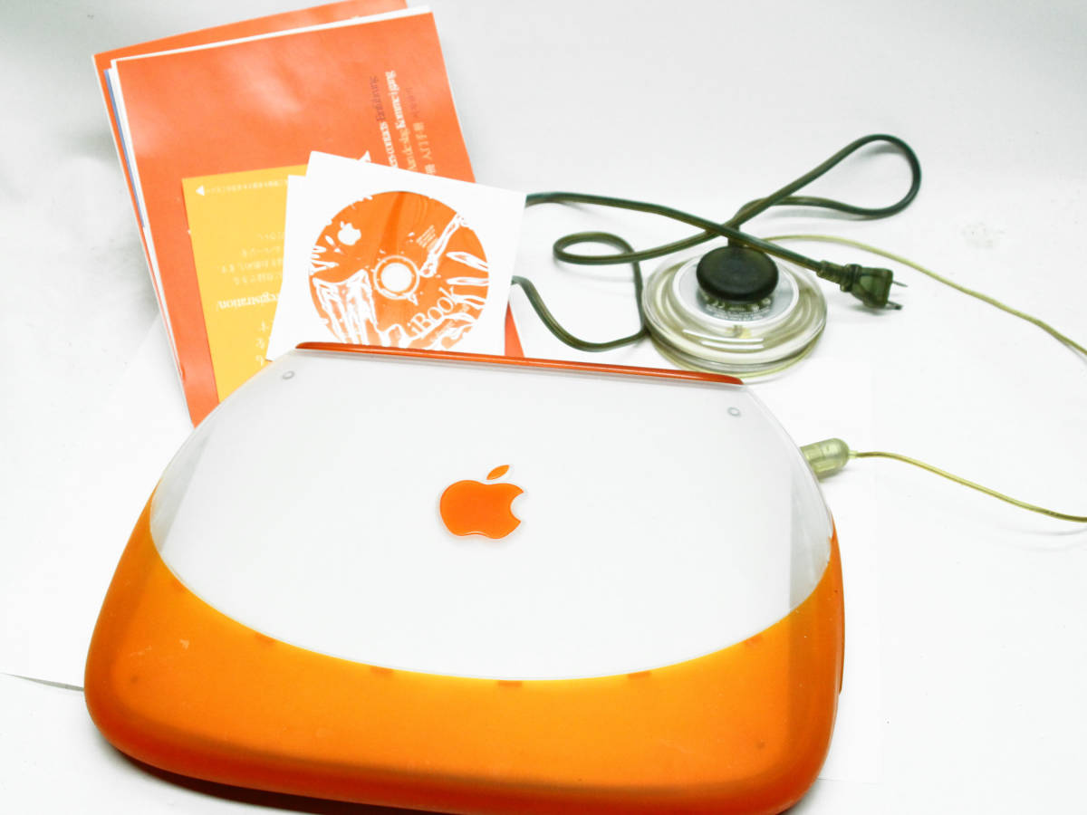 Yahoo!オークション - [家電] レトロ ノートPC iBook G3 クラムシェル