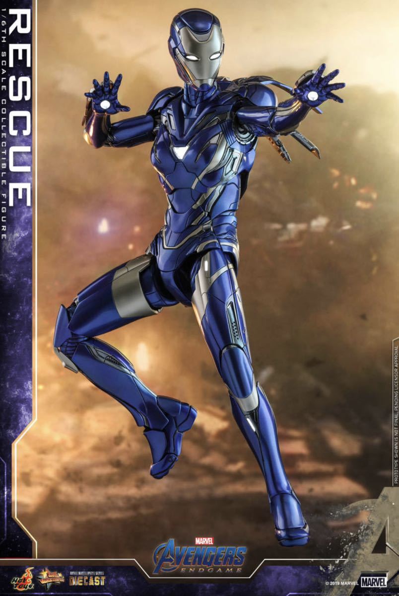 ホットトイズ アベンジャーズ アイアンマン・マーク49 レスキュー