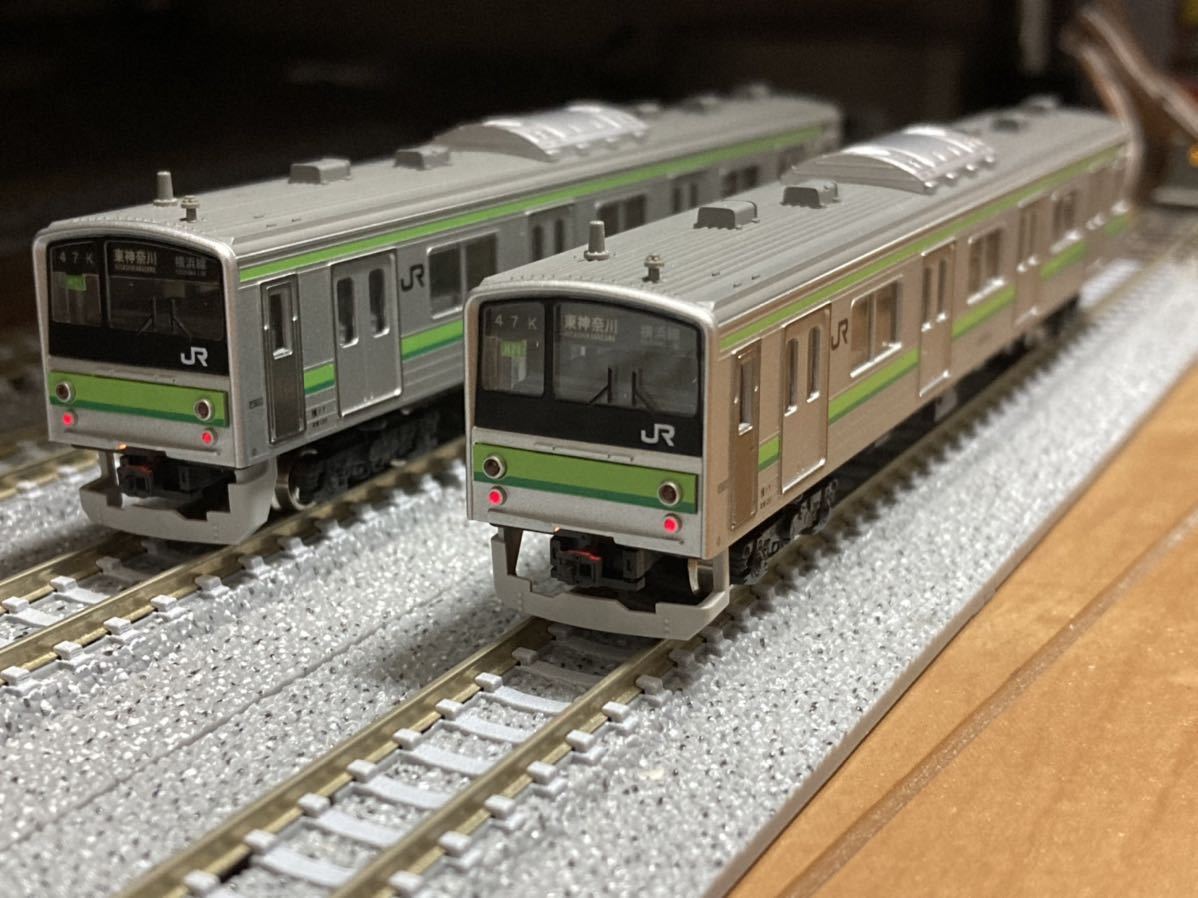 KATO 205系 横浜線 Nゲージ 8両編成 205系（横浜線色）8両セット KATO