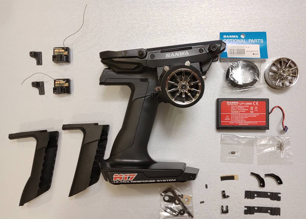 Yahoo!オークション - サンワ M17 送信機 RX-491 Wレシーバーのセット
