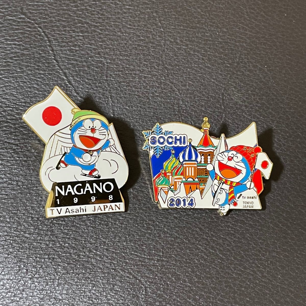ドラえもん オリンピック ピンバッジ 2枚セット｜Yahoo!フリマ（旧