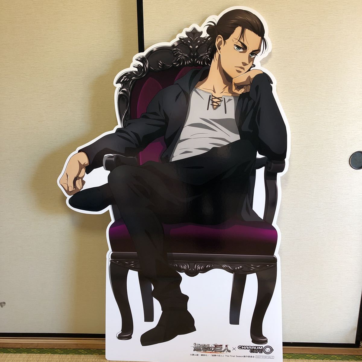 進撃の巨人 エレン キャラウム 等身大パネル 進撃の巨人 エレン