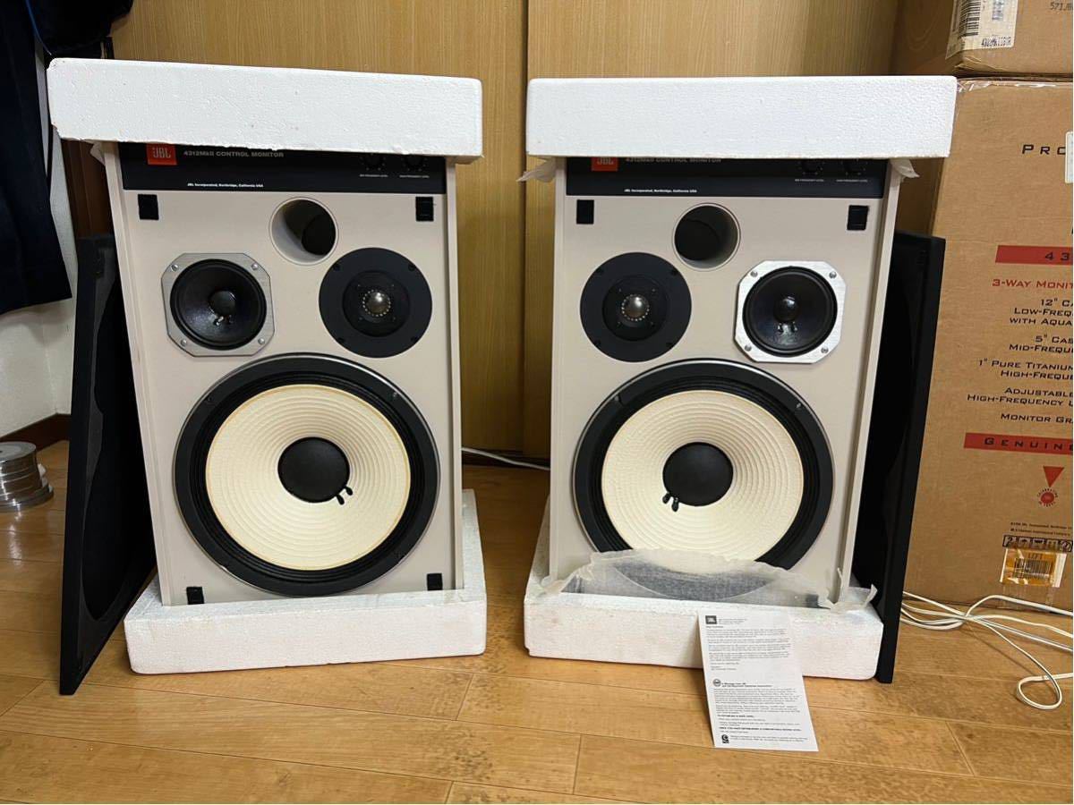 JBL『4312 MkⅡ CONTROL MONITOR』① 美品 JBL『4312 MkⅡ CONTROL