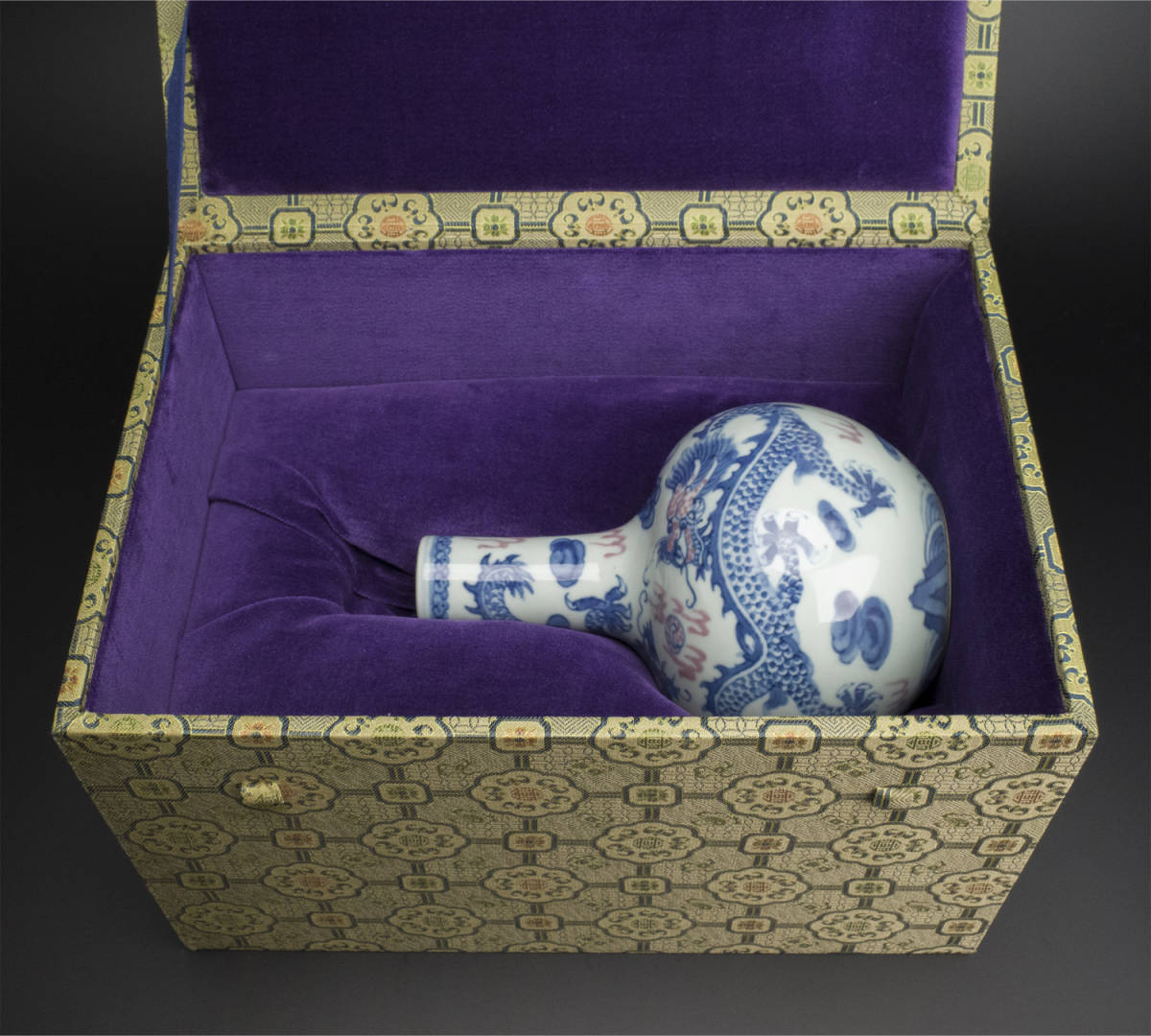 中国古美術/釉裏紅龍紋大瓶/ 中国古美術/釉裏紅龍紋大瓶/ 中国古美術