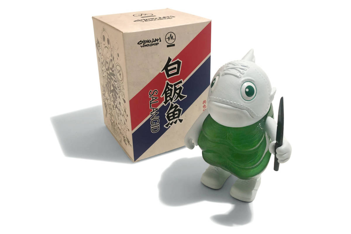 白飯魚 マグロ先輩 豆もやし水産 香港限定 432hzhk JPSGALLERY 豆