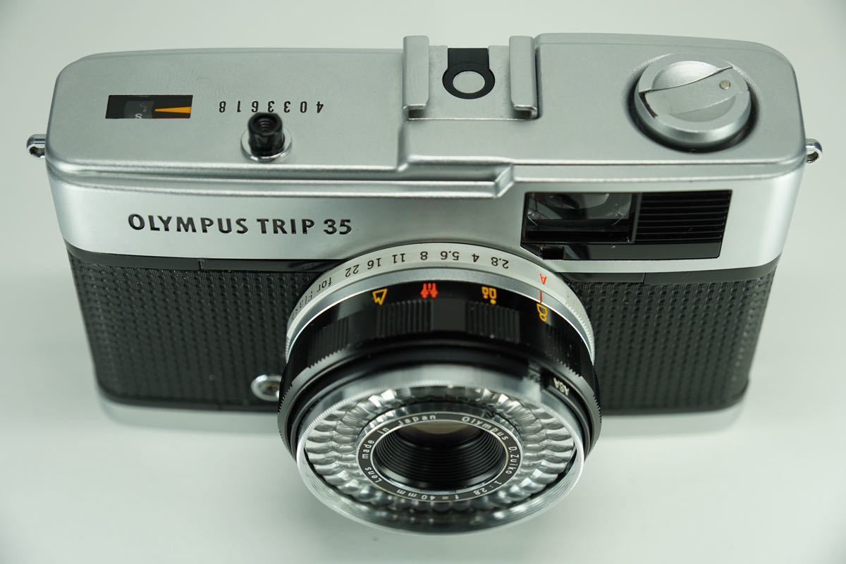 美品】フィルムカメラ OLYMPUS TRIP35 人気 希少品 オリンパス 赤ベロ