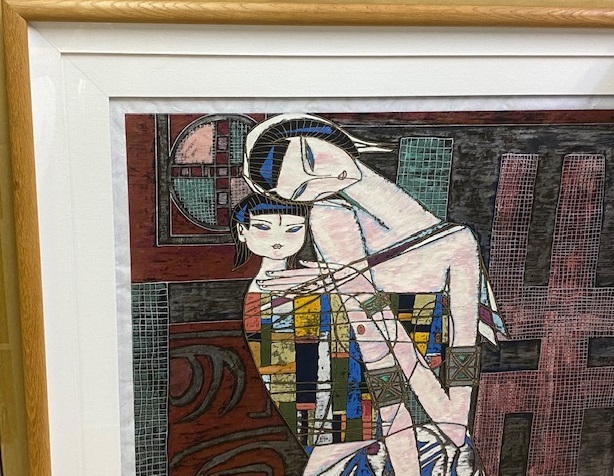 Yahoo!オークション - 丁 紹光（ティン・シャオ・クァン） 母と子 デ