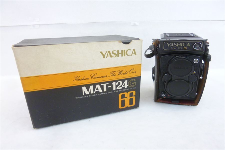 ▽ YASHICA ヤシカ Mat-124 注文 G 二眼レフカメラ 元箱付き