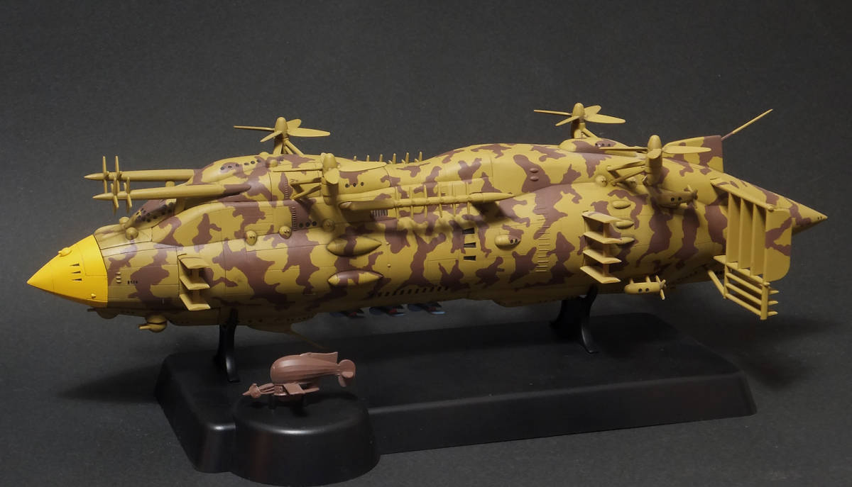 ファインモールド 天空の城ラピュタ 飛行戦艦ゴリアテ 完成品