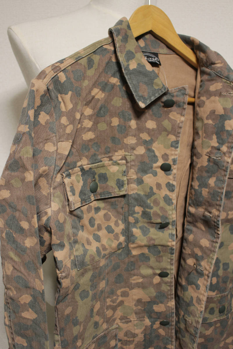 WW2ドイツ軍独StrumM44ドット迷彩上着レプリカG52