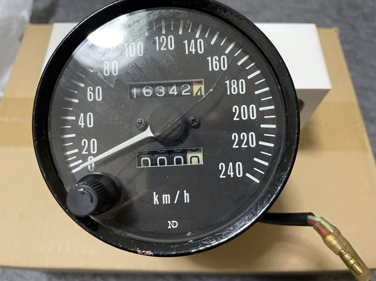 カワサキ Z1-R 純正 購入 スピードメーター 当時物 カワサキ Z1-R 純正