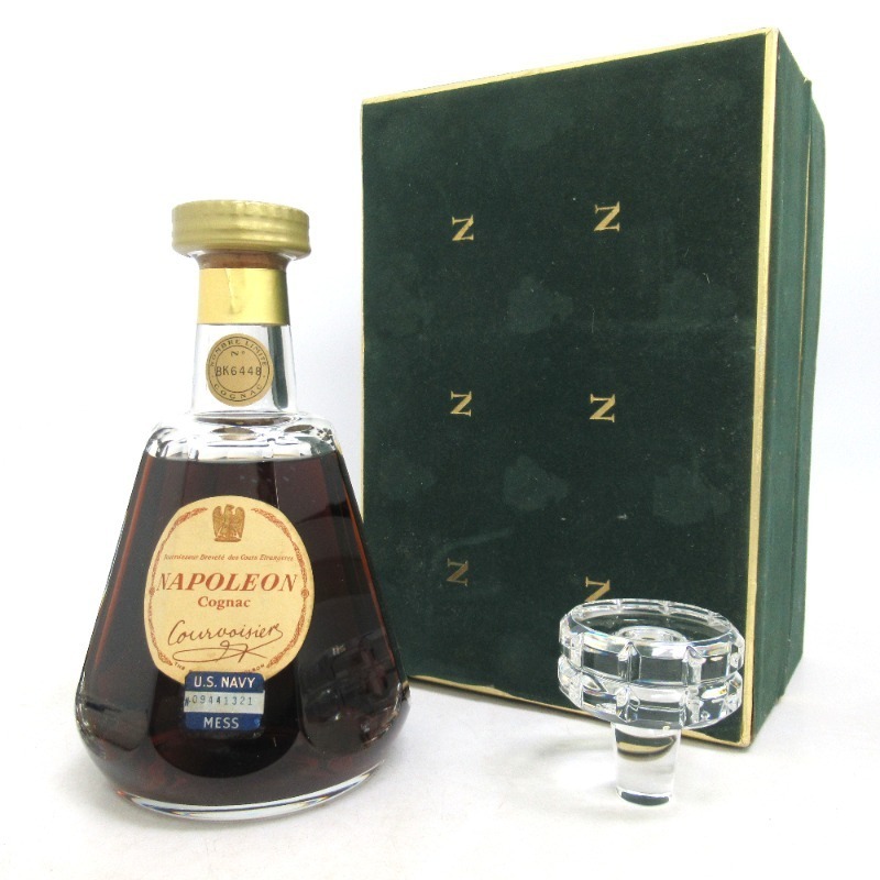 クルボアジェ ナポレオン バカラ 700ml 40% 古酒 替え栓あり NO.12【古