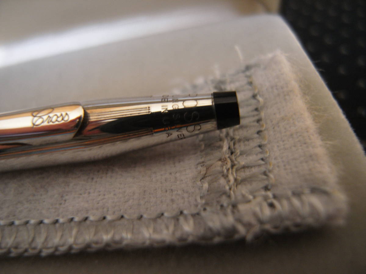 CROSSクロス 旧ロゴ筆記体 タウンゼントボールペン IRELAND製 USA製 旧