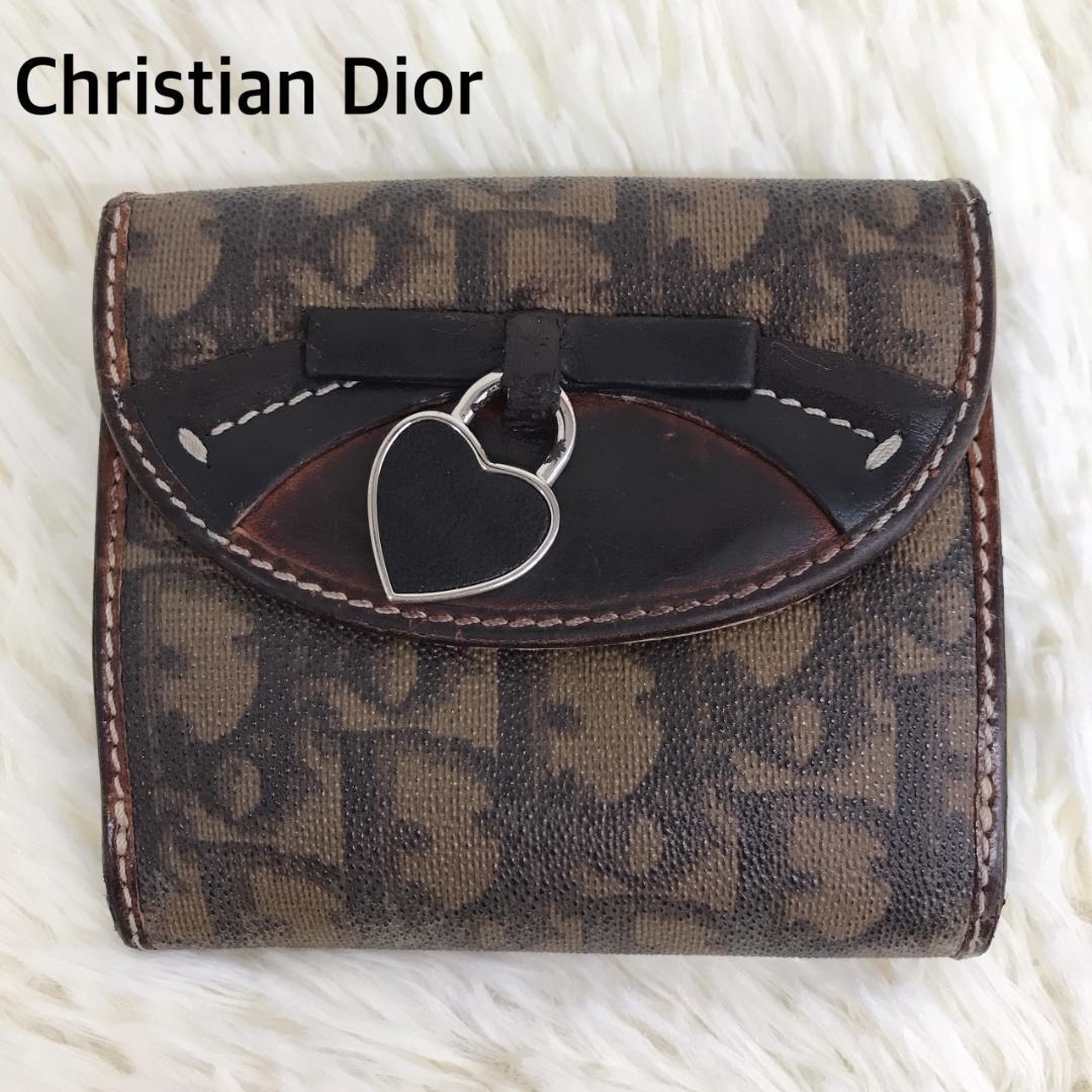 Christian Dior クリスチャン ディオール 折財布 ミニ財布 コンパクト