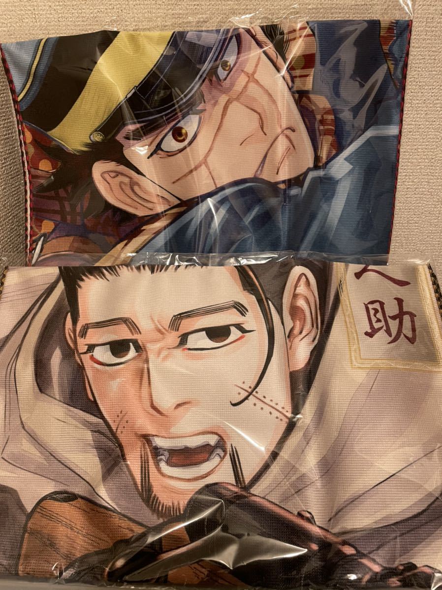 ゴールデンカムイ キャラクター大判タオル 尾形 杉元 鯉登 ゴールデン