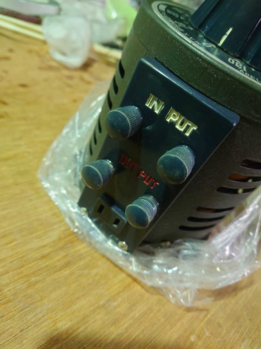 SHIKISHIMA 敷島 交流 電圧 調整器 スライダックトランス SHIKISHIMA