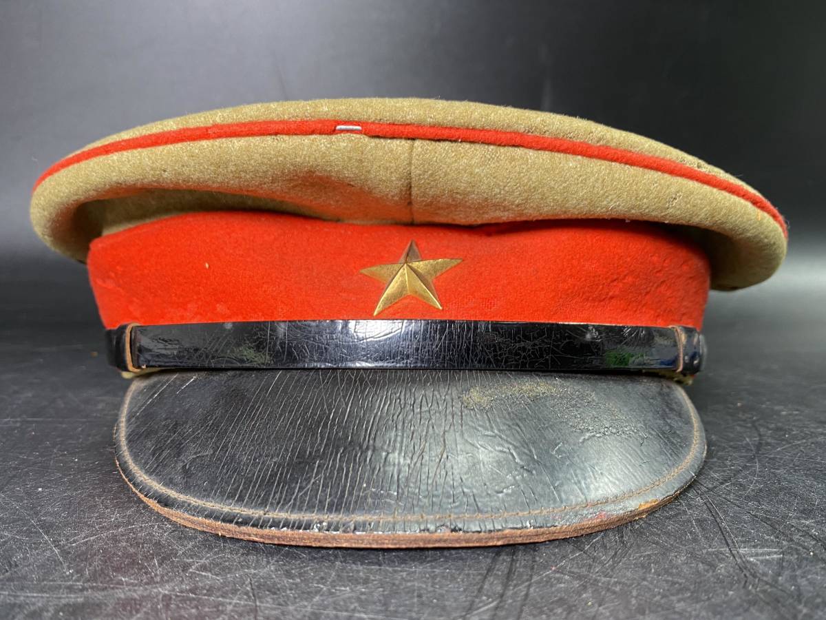 金庫保管品】旧日本軍 軍帽 昭和十八年 四號 大支検定 当時物 金庫保管