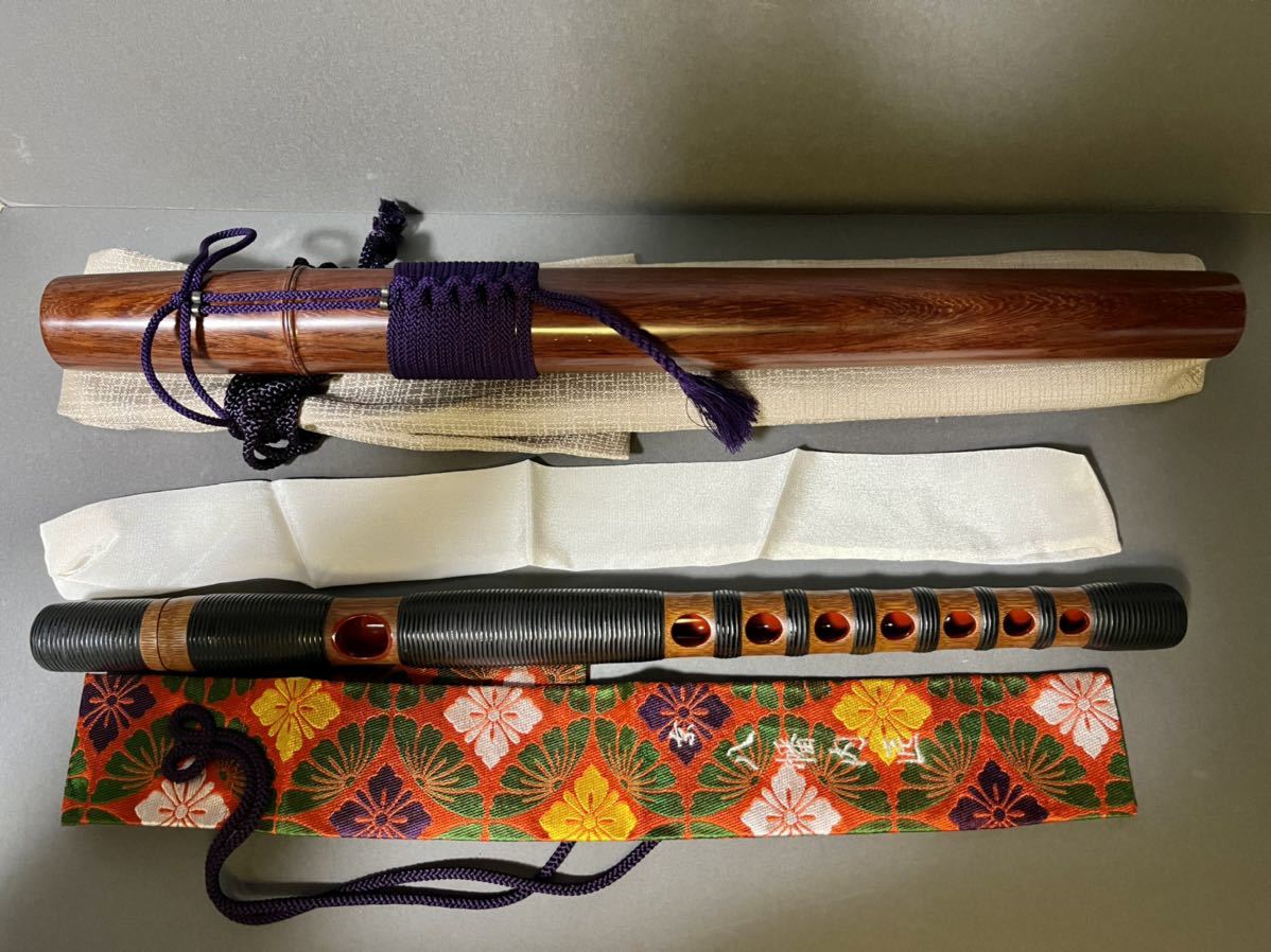 特選 朱樺巻 龍笛（高級） 特選 朱樺巻 龍笛（高級）