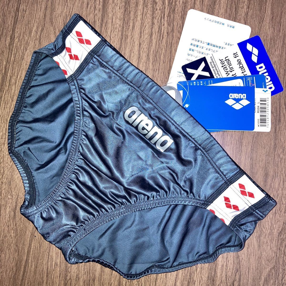 新品】アリーナ 男子 お買い得品 競泳水着 Lサイズ OAR-4511 初期NUX