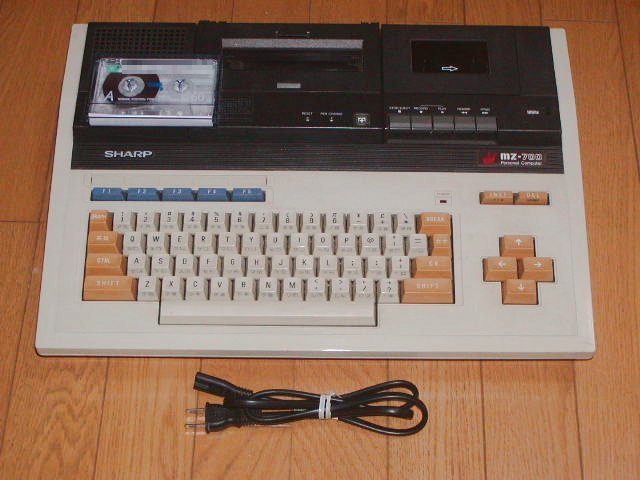 SHARP MZ-700 クリーンコンピュータ HomeComputerMuseum - Sharp MZ-700
