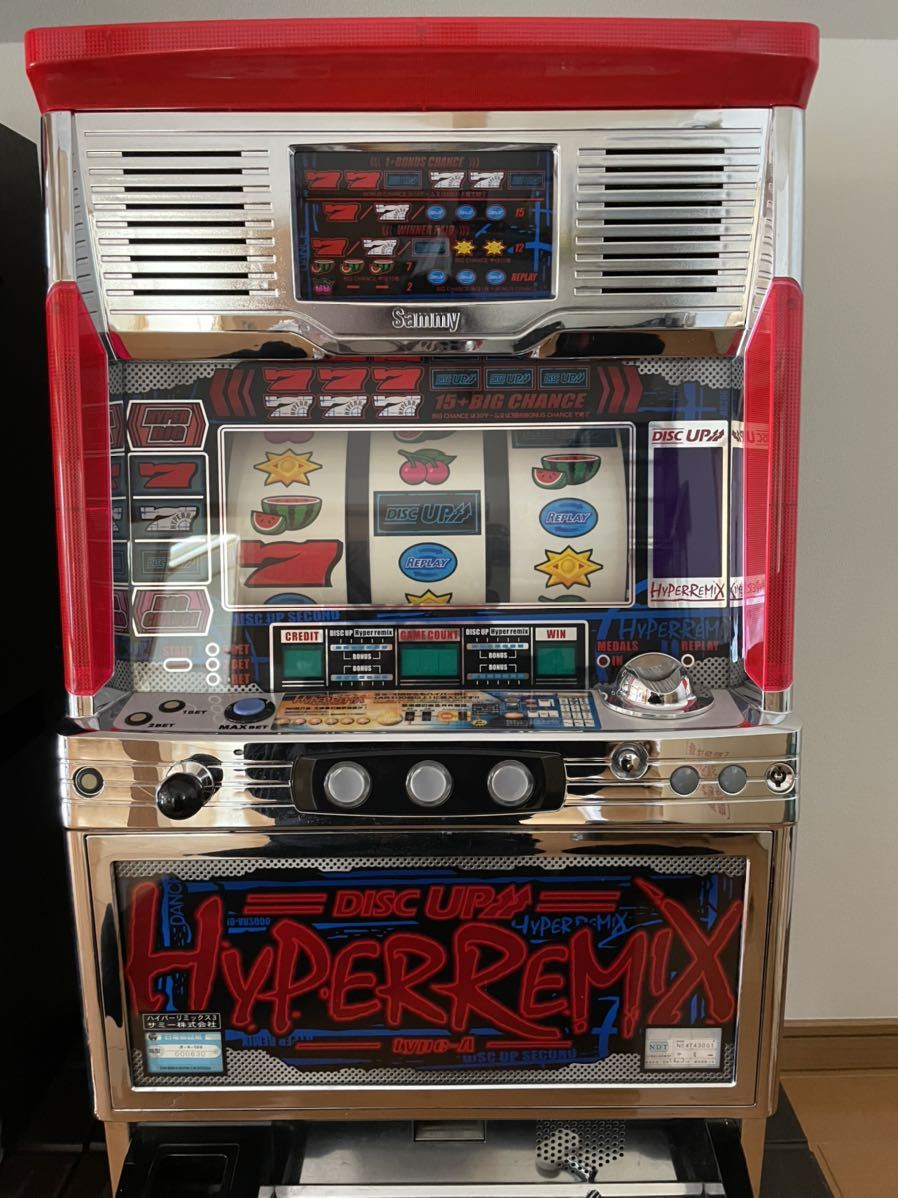 スロット実機 4号機 ディスクアップハイパーリミックス3