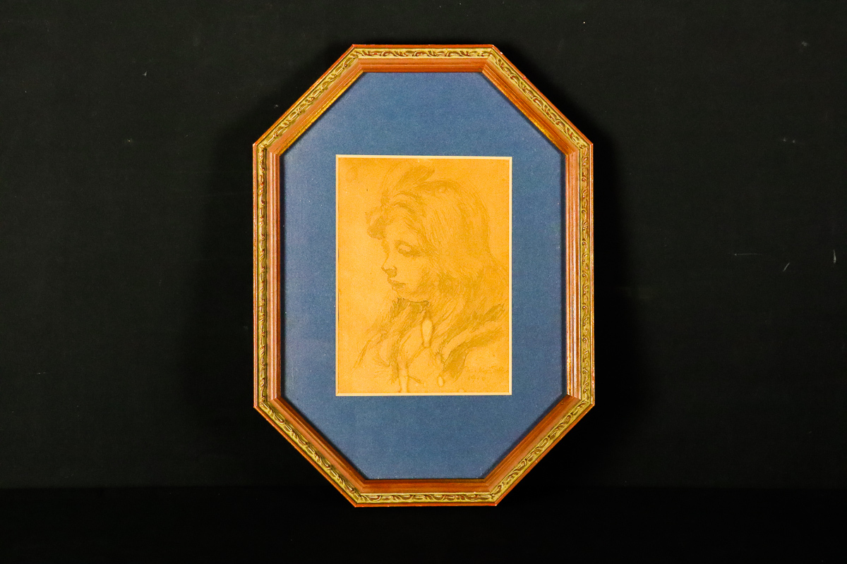 真作】小出楢重 肉筆 楢重の会 鑑定証付 真作】小出楢重 肉筆 楢重の会