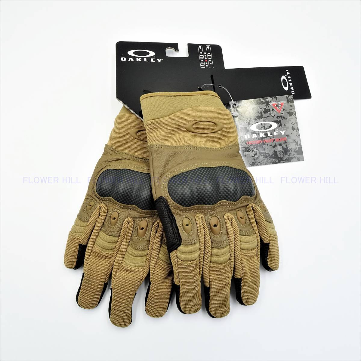 オークリー ファクトリーパイロットグローブ コヨーテ サイズL 94025A