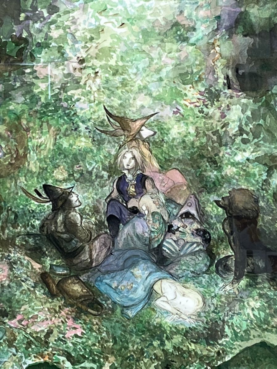 天野喜孝A3 アクリルプレートパーティーff9 ffⅨ