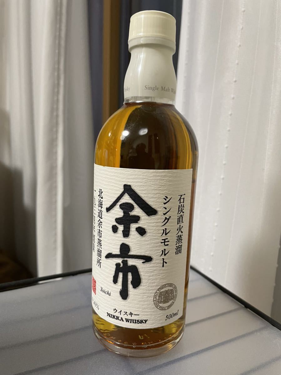 ニッカ ウヰスキー 余市 シングルモルト 500ml 43% 国産ウイスキー