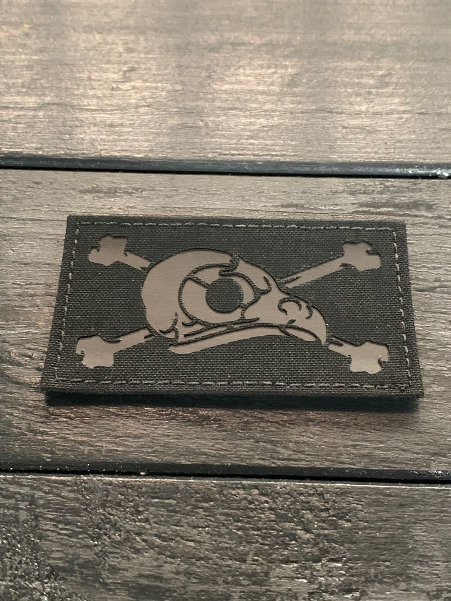 アークテリクス LEAF 公認 dead bird society パッチ ワッペン グレイ