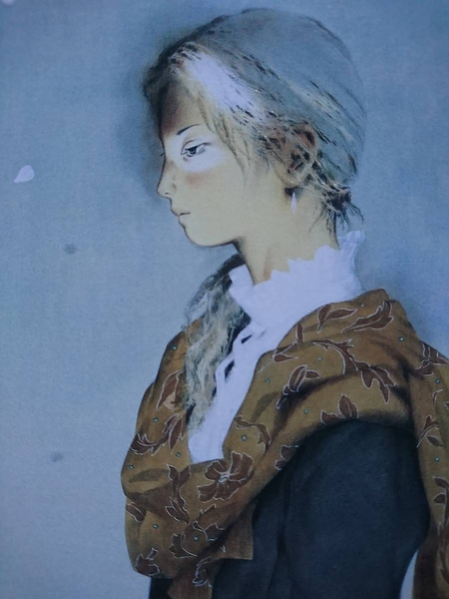 北田 克己、さくら、厳選、希少画集画、新品高級額 額装付、きただ