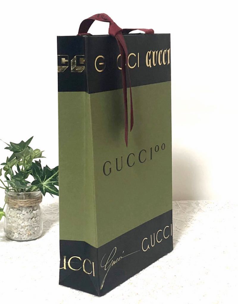 グッチ 「 GUCCI 」100周年限定ショッパー 紙袋 ショップ袋 ブランド