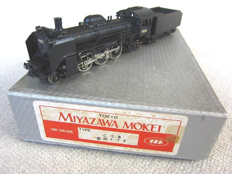 専用宮沢模型 HOゲージ 蒸気機関車 ブラック 専用宮沢模型 HOゲージ
