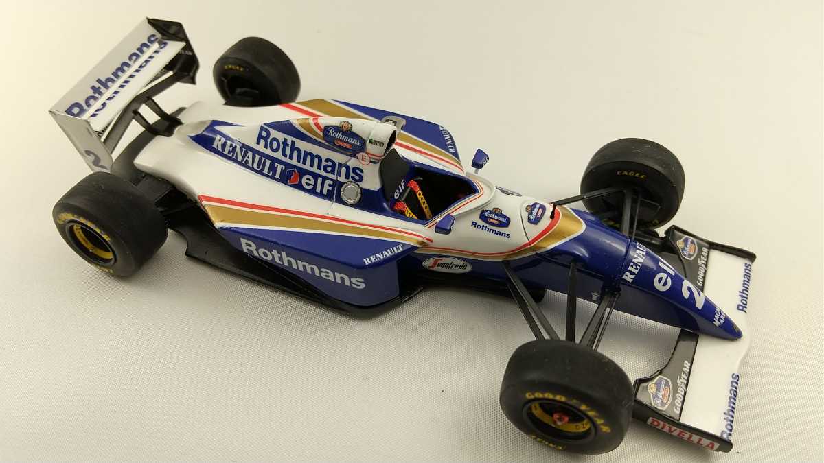 F1 パズル 完成品 アイルトンセナ ZモデルFW16パシフィックGP
